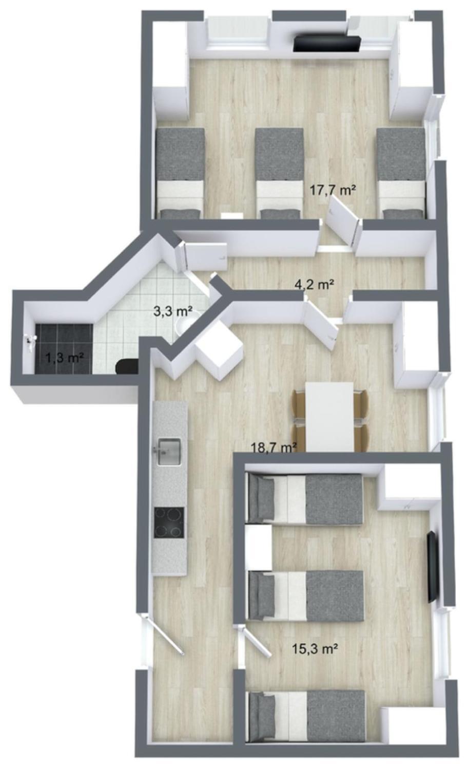 Wuerzburg Altbau-Citylofts Екстер'єр фото