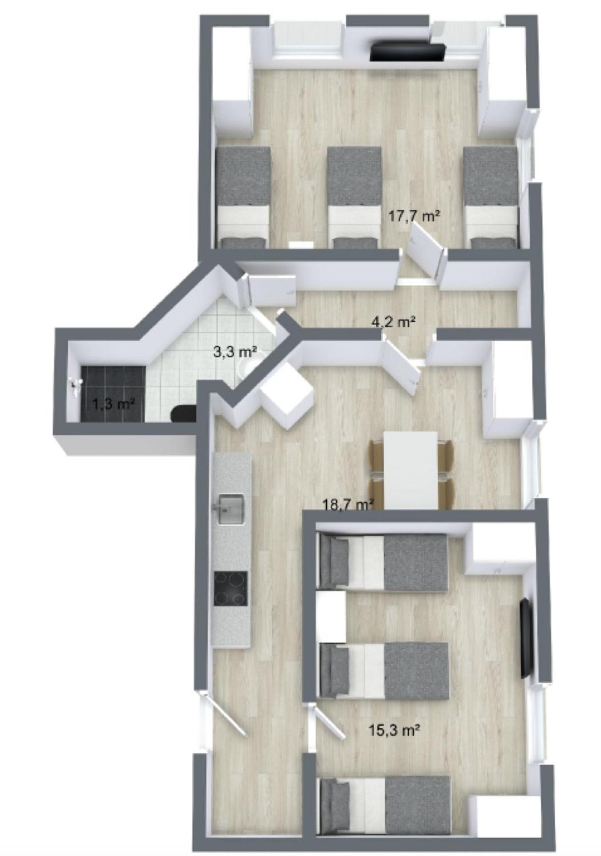 Wuerzburg Altbau-Citylofts Екстер'єр фото